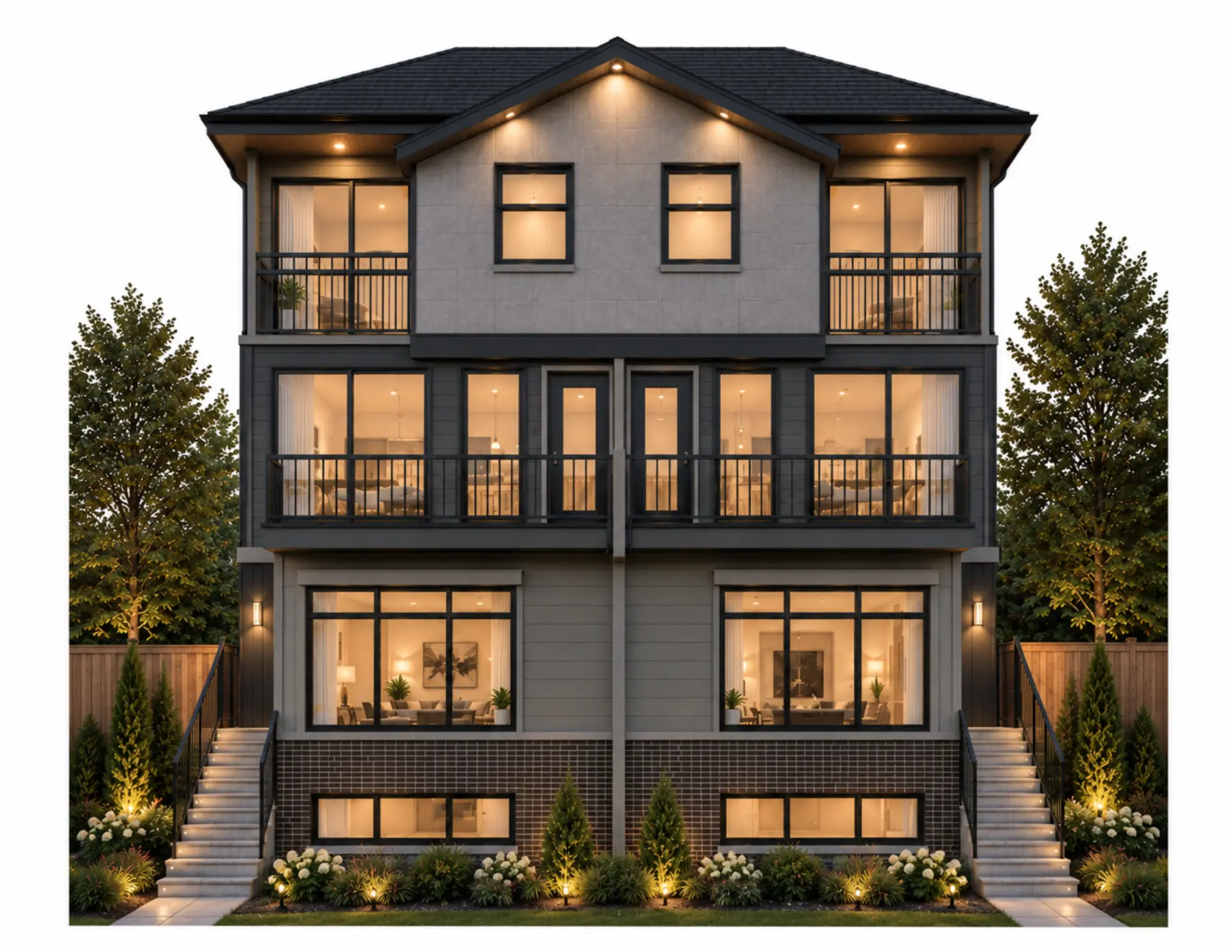 Marquis B semi-detached preview for 71 and 75 Sovereign Heights SW